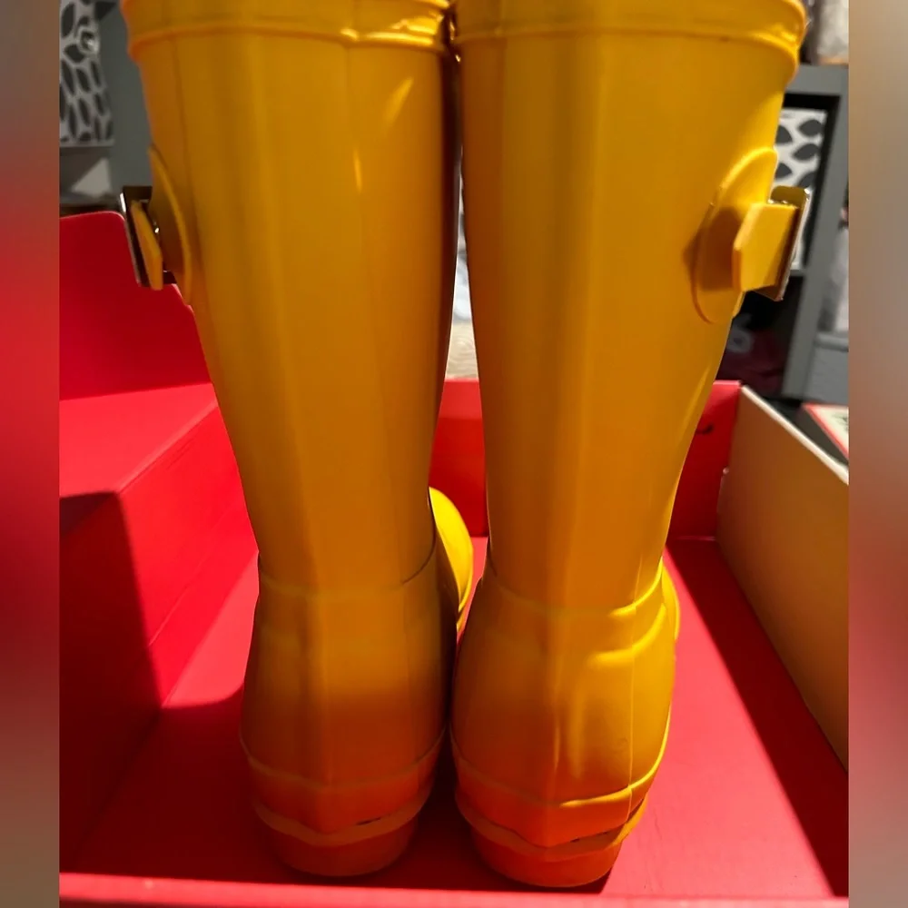 Hunter Boots Original Short Yellow - Picture 7 of 9